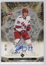 2024-25 Upper Deck Black Diamond Diamond Futures Autograph Parallel Bradly Nadeau #BDF-BN