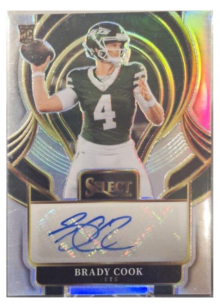 2025 Panini Select Select Signature Prizm Brady Cook #SIP-BCK
