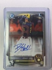 2025 Bowman Draft Chrome Prospect Autographs Brady Ebel #CPA-BE card
