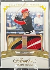 2024 Panini Flawless Dual Prospect Patches Brady House #DP-BH card