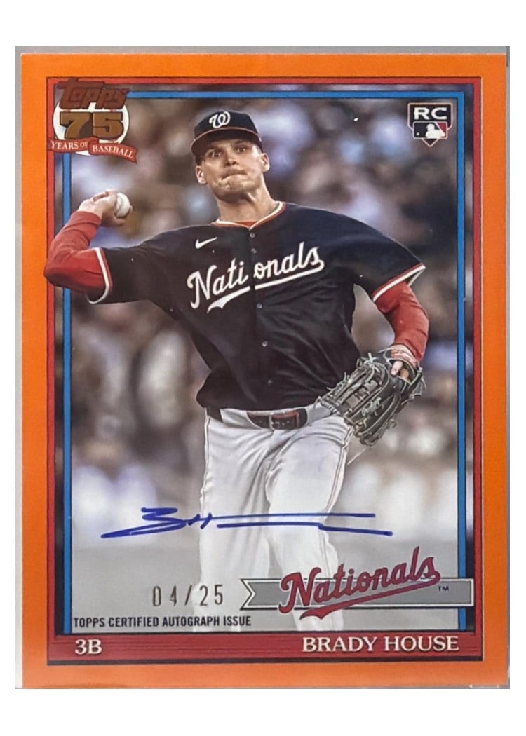 2026 Topps 1991 Topps Autographs Brady House #91A-HOU card