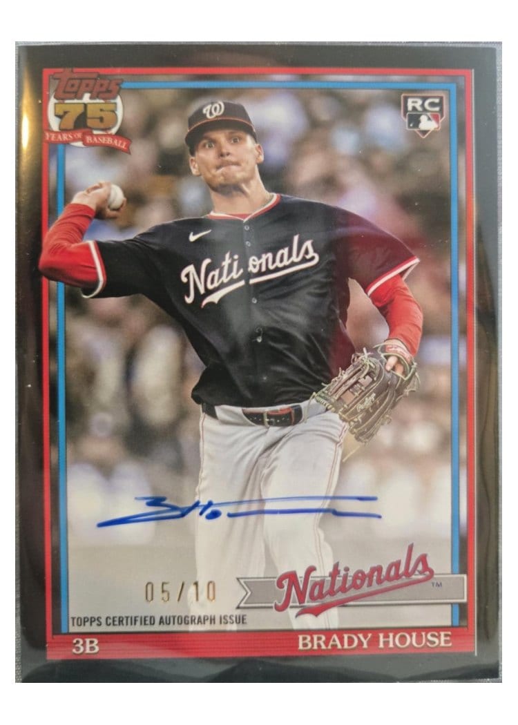 2026 Topps 1991 Topps Autographs Brady House #91A-HOU card