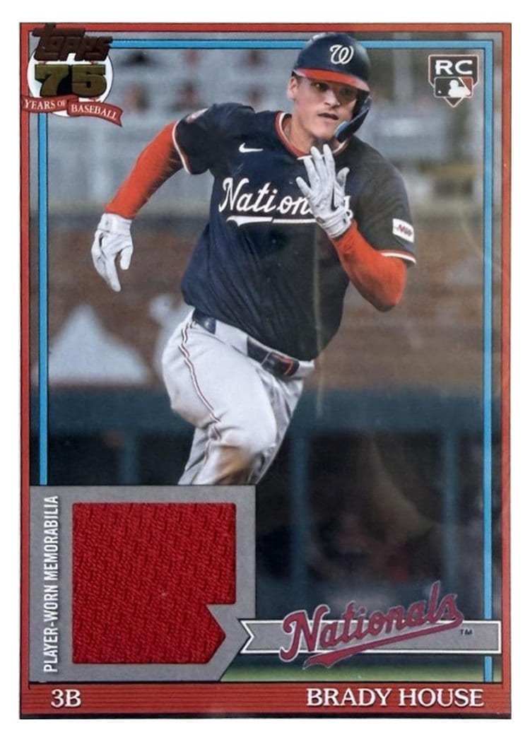 2026 Topps 1991 Topps Relics Brady House #91R2-BH card