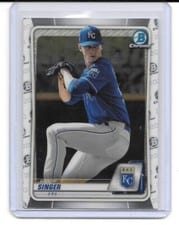 2020 Bowman Chrome Prospects Brady Singer #BCP-42 card