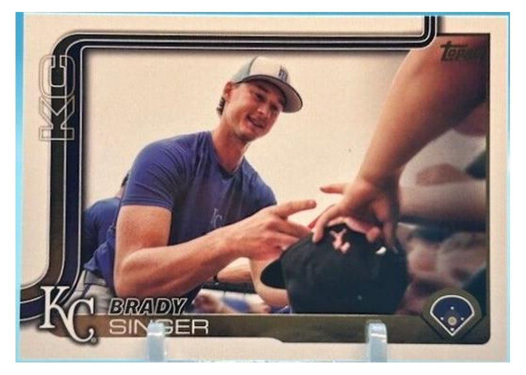 2025 Topps Base Set Brady Singer #43 card
