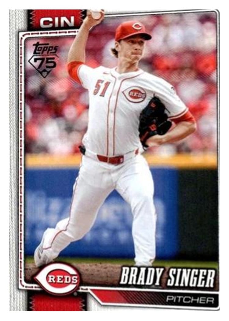 2026 Topps Base Set Brady Singer #282 card
