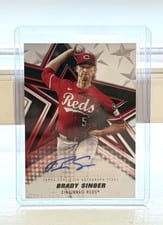 2026 Topps Baseball Stars Autographs Brady Singer #BSA-BS card