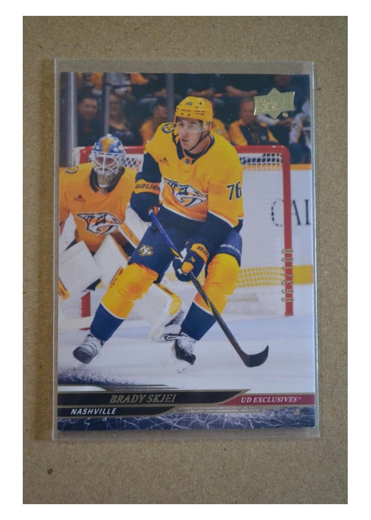 2024-25 Upper Deck Base Set Brady Skjei Exclusive #577 card