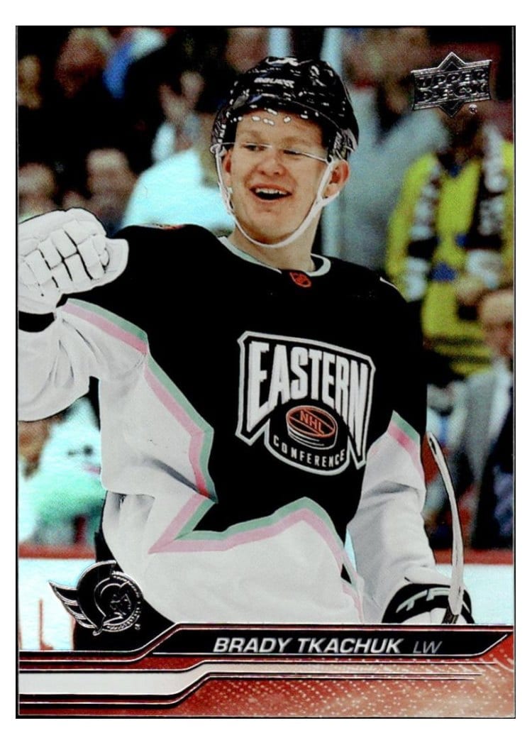 2023-24 Upper Deck Base Set Brady Tkachuk #661 card