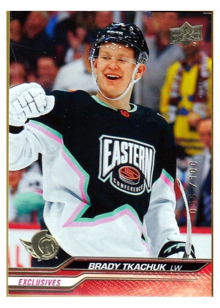 2023-24 Upper Deck Base Set Brady Tkachuk #661 card