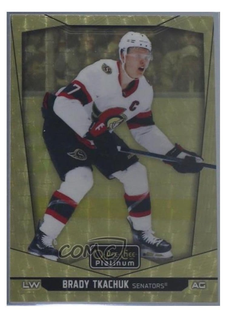2024-25 O-Pee-Chee Platinum Base Set Brady Tkachuk #16 card