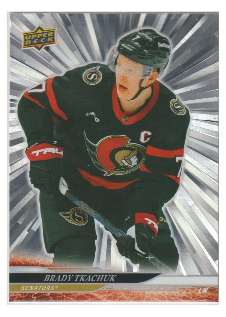 2024-25 Upper Deck Base Set Brady Tkachuk #368 card