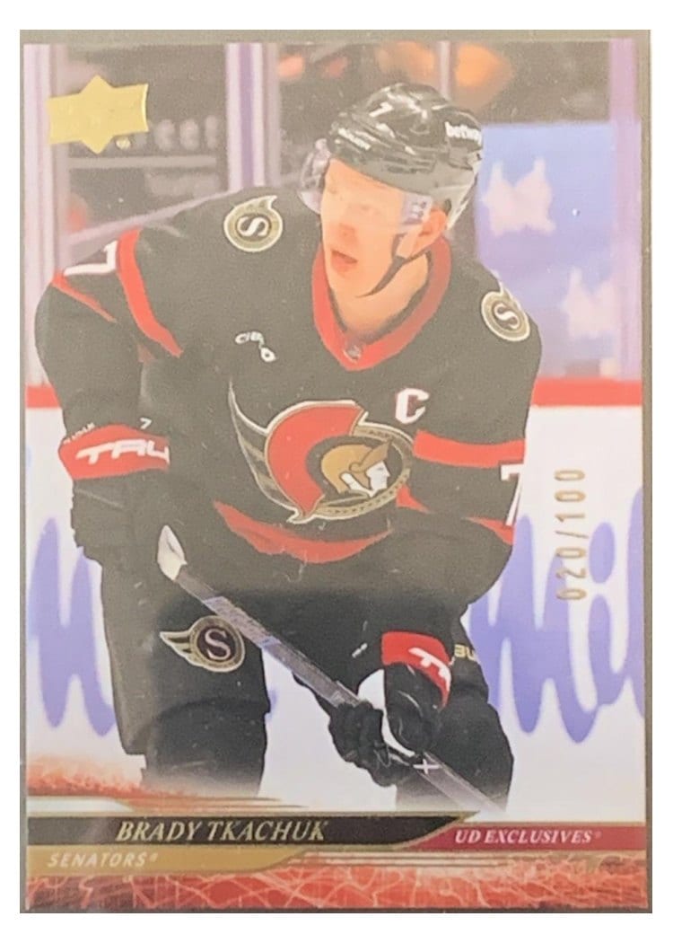 2024-25 Upper Deck Base Set Brady Tkachuk #368 card