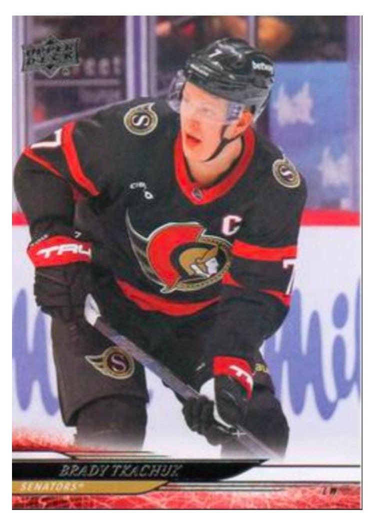 2024-25 Upper Deck Base Set Brady Tkachuk #368 card