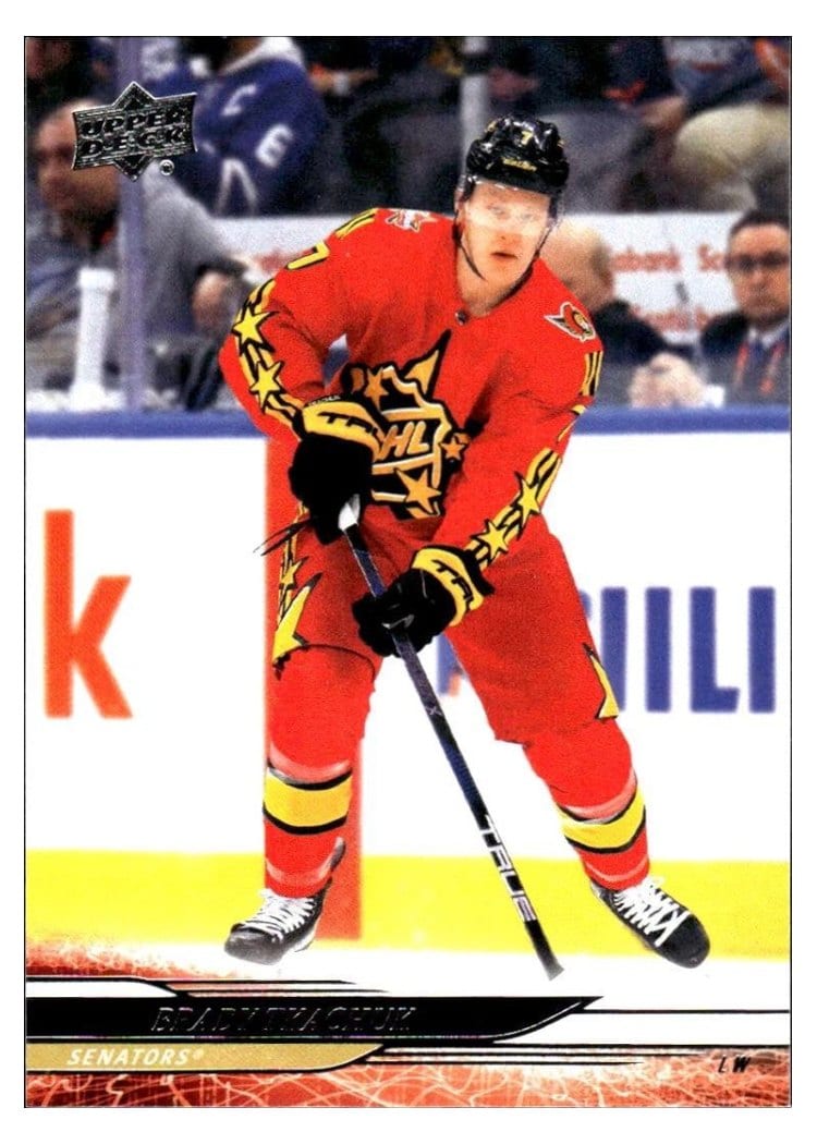 2024-25 Upper Deck Base Set Brady Tkachuk #698 card