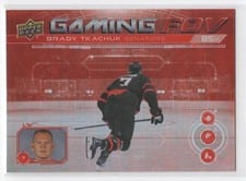 2024-25 Upper Deck Gaming FOV Brady Tkachuk #GFOV-25 card