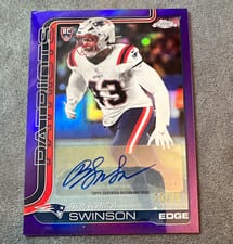 2025 Topps Chrome Retail Rookie Autographs Bradyn Swinson #RRA-BS card