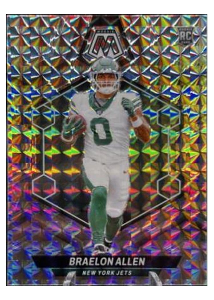 2024 Panini Mosaic Base Set Braelon Allen #389 card