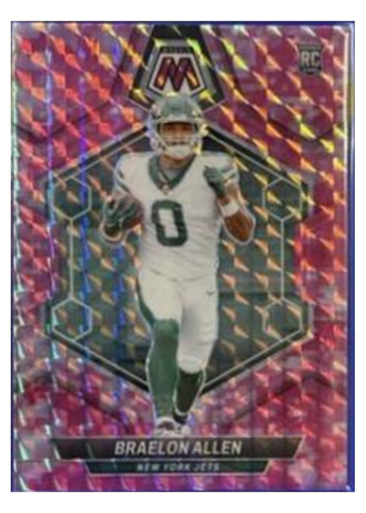 2024 Panini Mosaic Base Set Braelon Allen #389 card