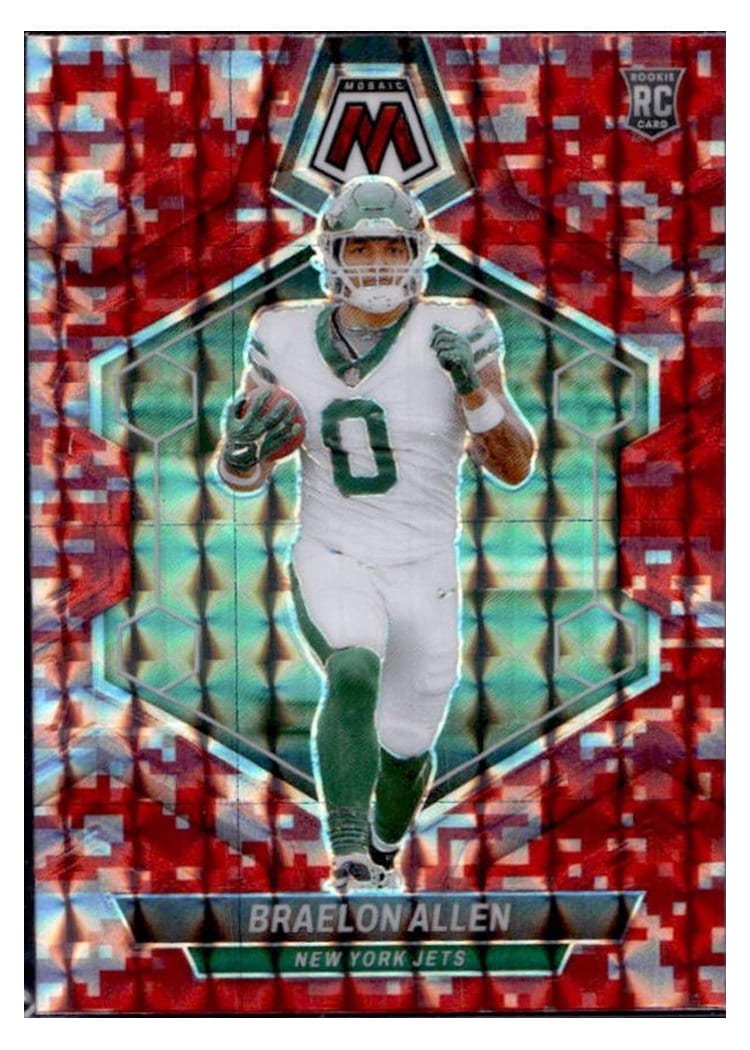 2024 Panini Mosaic Base Set Braelon Allen #389 card