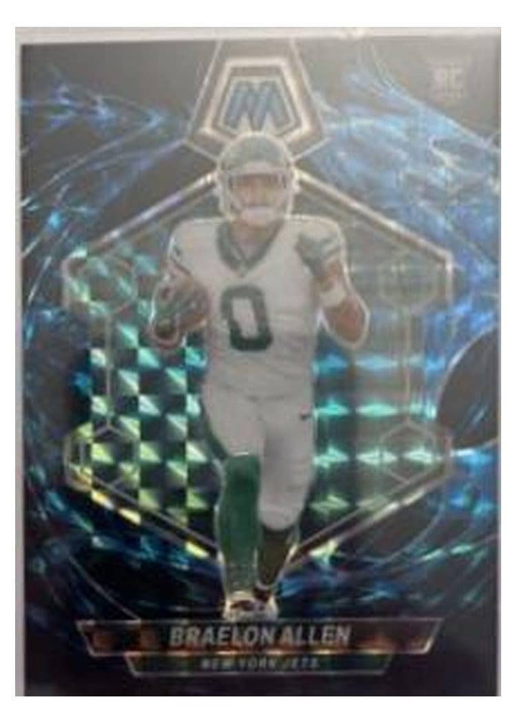 2024 Panini Mosaic Base Set Braelon Allen #389 card