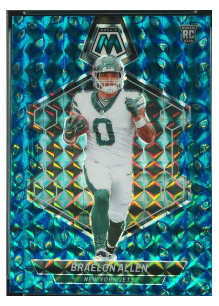 2024 Panini Mosaic Base Set Braelon Allen #389 card