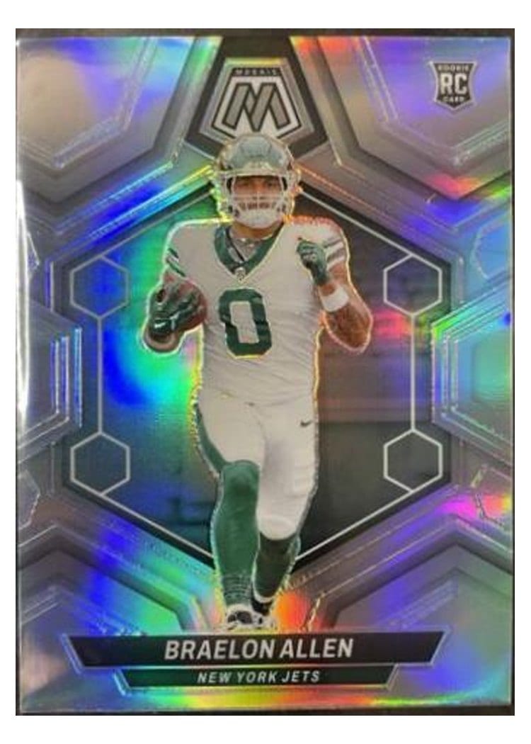 2024 Panini Mosaic Base Set Braelon Allen #389 card