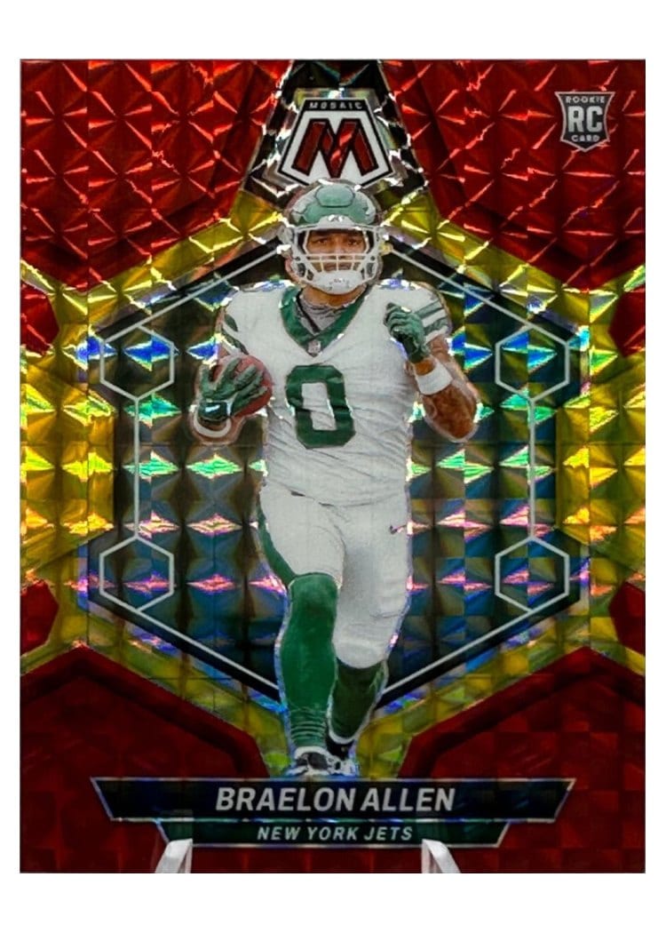 2024 Panini Mosaic Base Set Braelon Allen #389 card