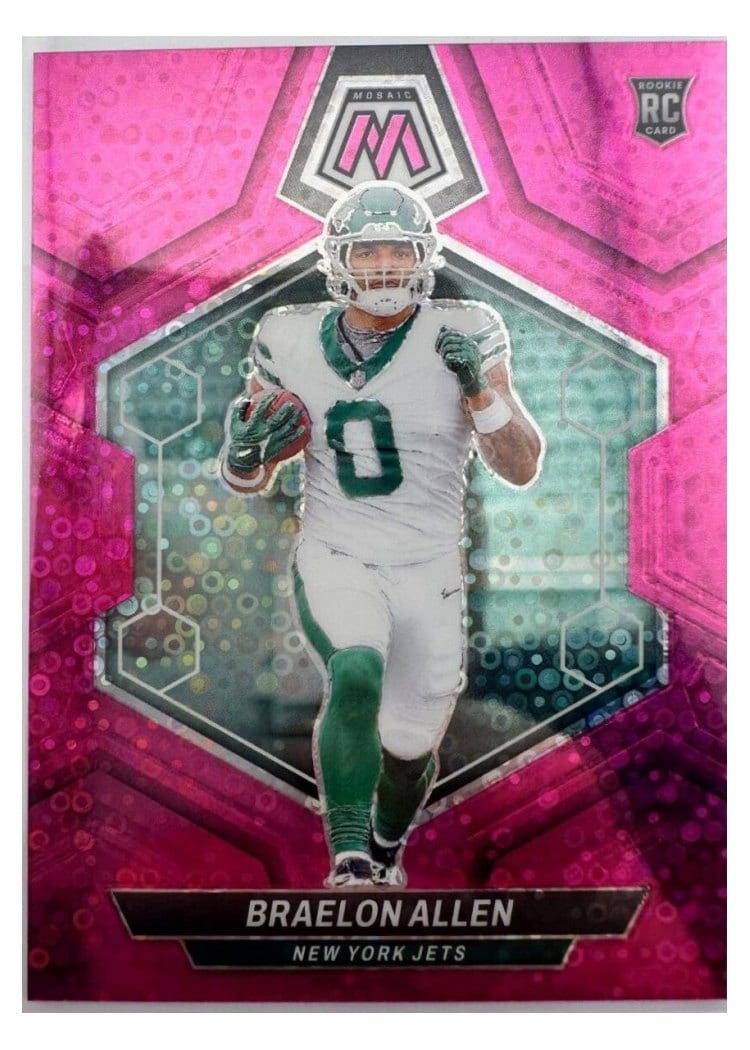 2024 Panini Mosaic Base Set Braelon Allen #389 card