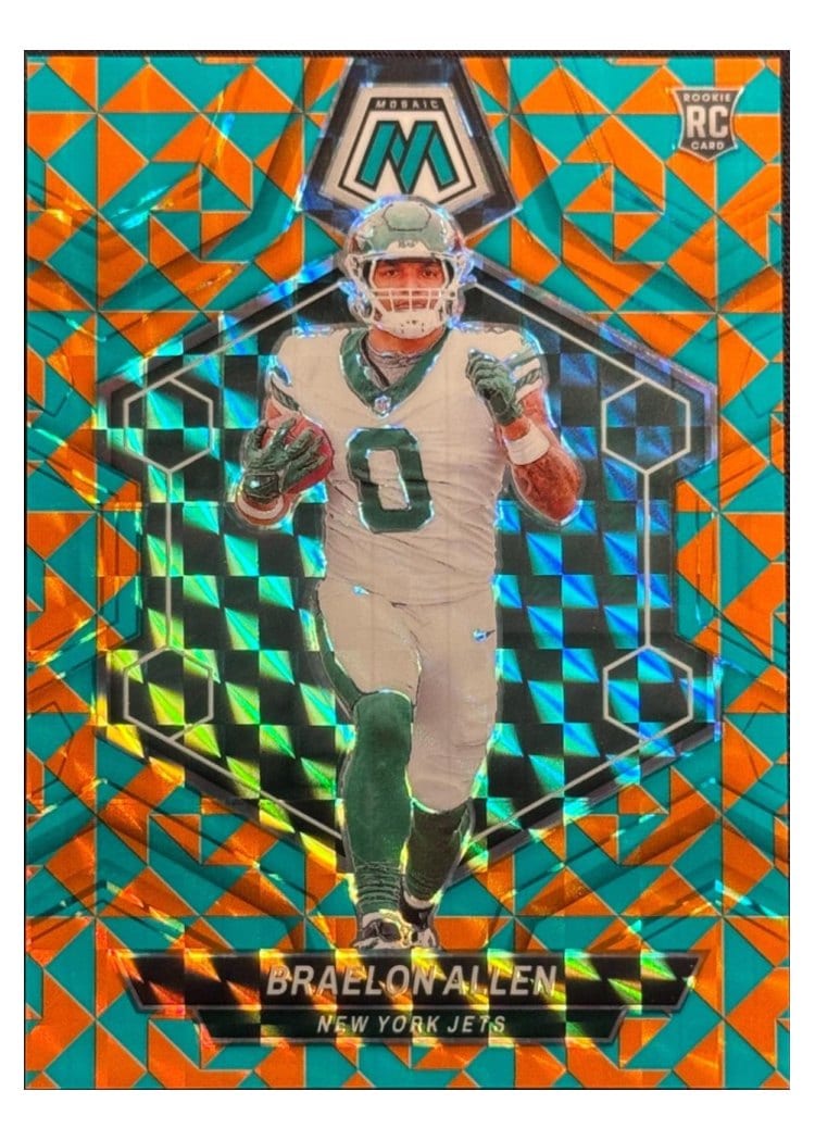 2024 Panini Mosaic Base Set Braelon Allen #389 card