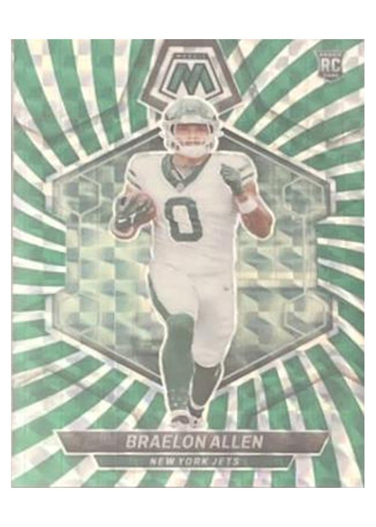 2024 Panini Mosaic Base Set Braelon Allen #389 card