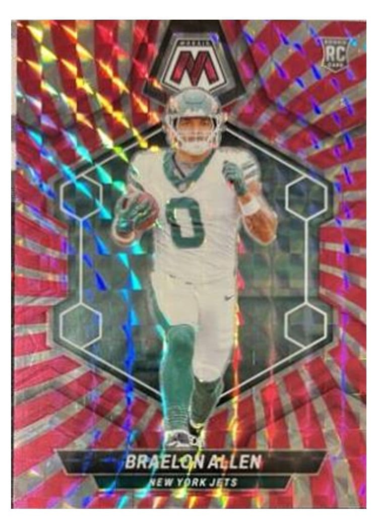 2024 Panini Mosaic Base Set Braelon Allen #389 card