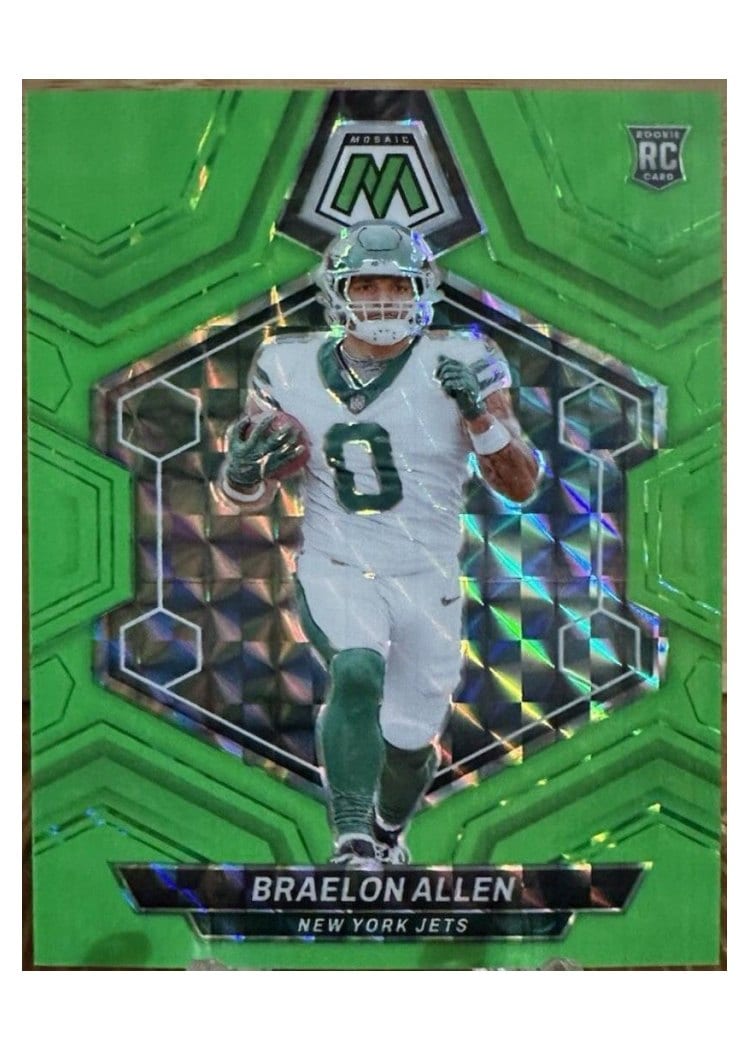 2024 Panini Mosaic Base Set Braelon Allen #389 card