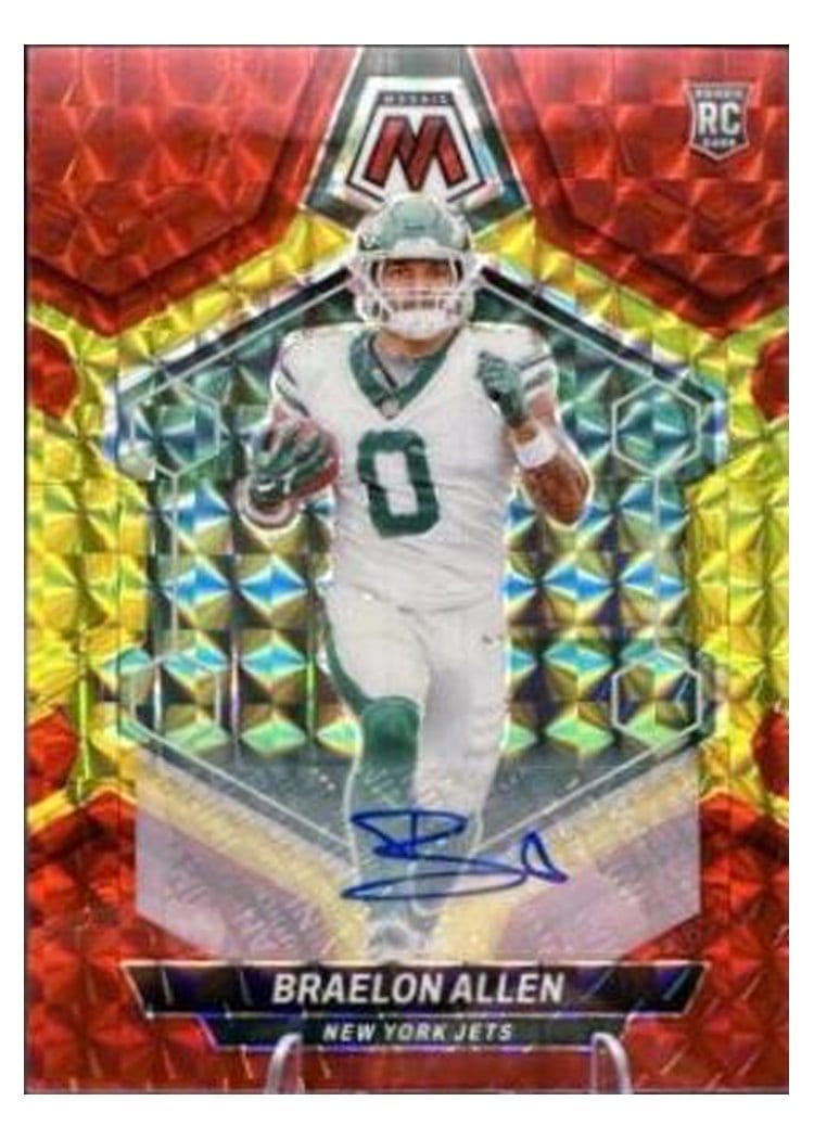 2024 Panini Mosaic Base Set Braelon Allen #389 card