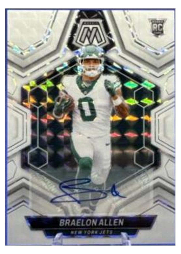 2024 Panini Mosaic Base Set Braelon Allen #389 card