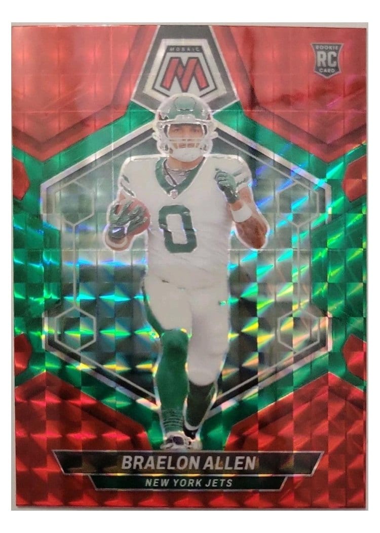 2024 Panini Mosaic Base Set Braelon Allen #389 card