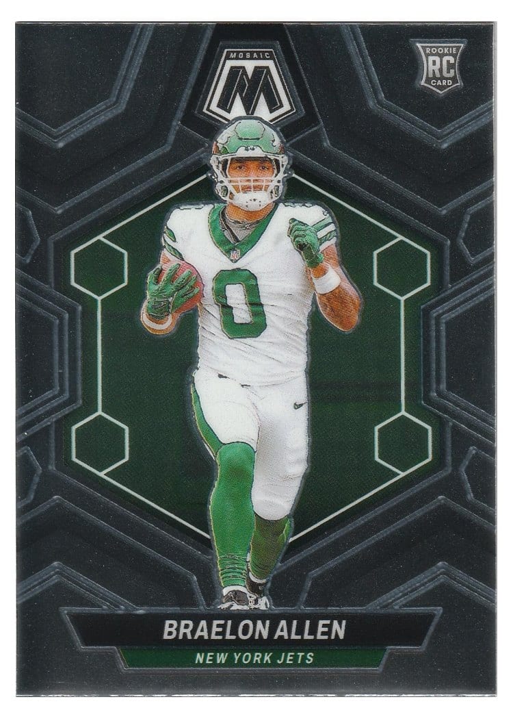 2024 Panini Mosaic Base Set Braelon Allen #389 card