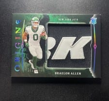 2024 Panini Origins Rookie Jumbo Jerseys Braelon Allen #RJJ-BAL card