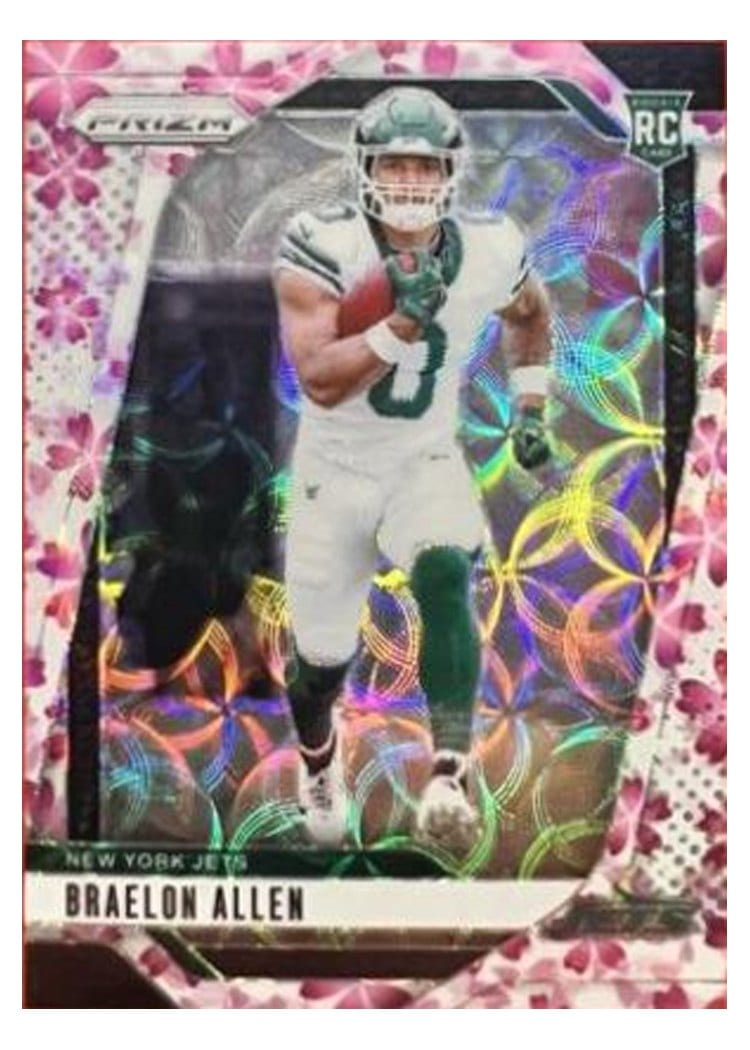 2024 Panini Prizm Base Set Braelon Allen Choice Cherry Blossom #311 card