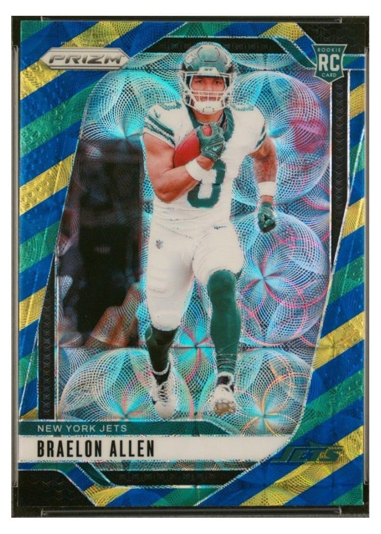 2024 Panini Prizm Base Set Braelon Allen Choice Blue #311 card