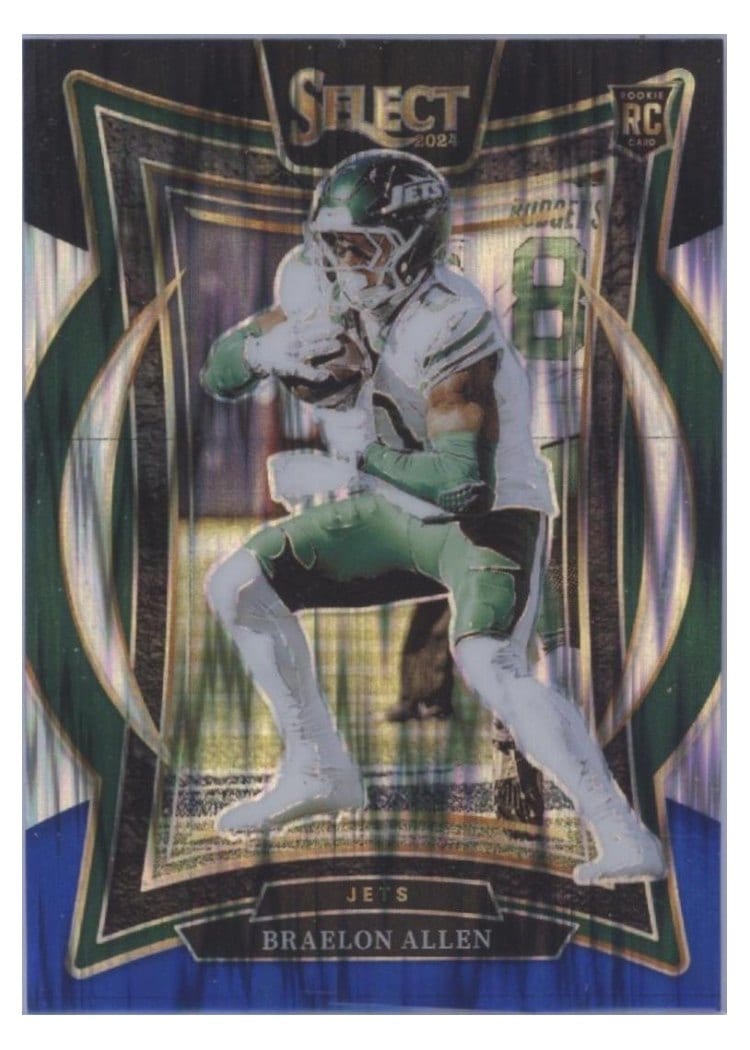 2024 Panini Select Base Set Braelon Allen #10 card
