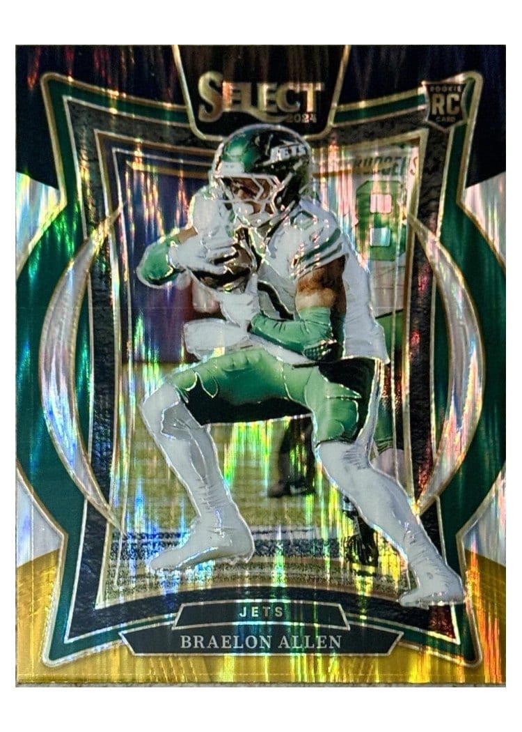 2024 Panini Select Base Set Braelon Allen #10 card