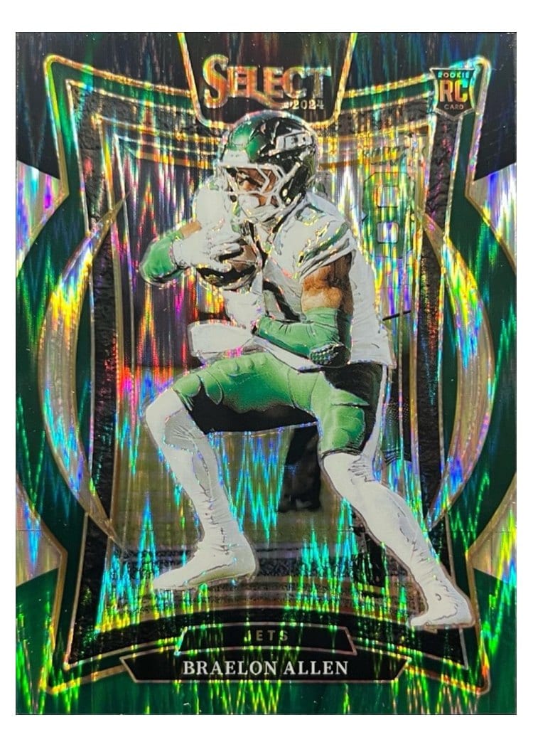 2024 Panini Select Base Set Braelon Allen #10 card