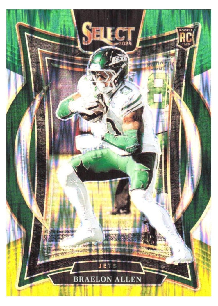 2024 Panini Select Base Set Braelon Allen #10 card