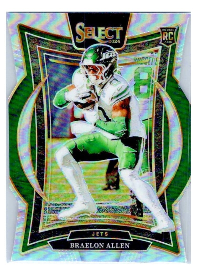 2024 Panini Select Base Set Braelon Allen #10 card