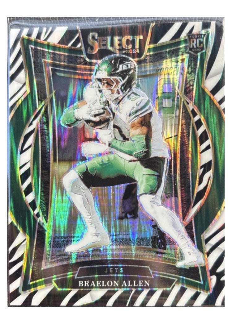 2024 Panini Select Base Set Braelon Allen #10 card