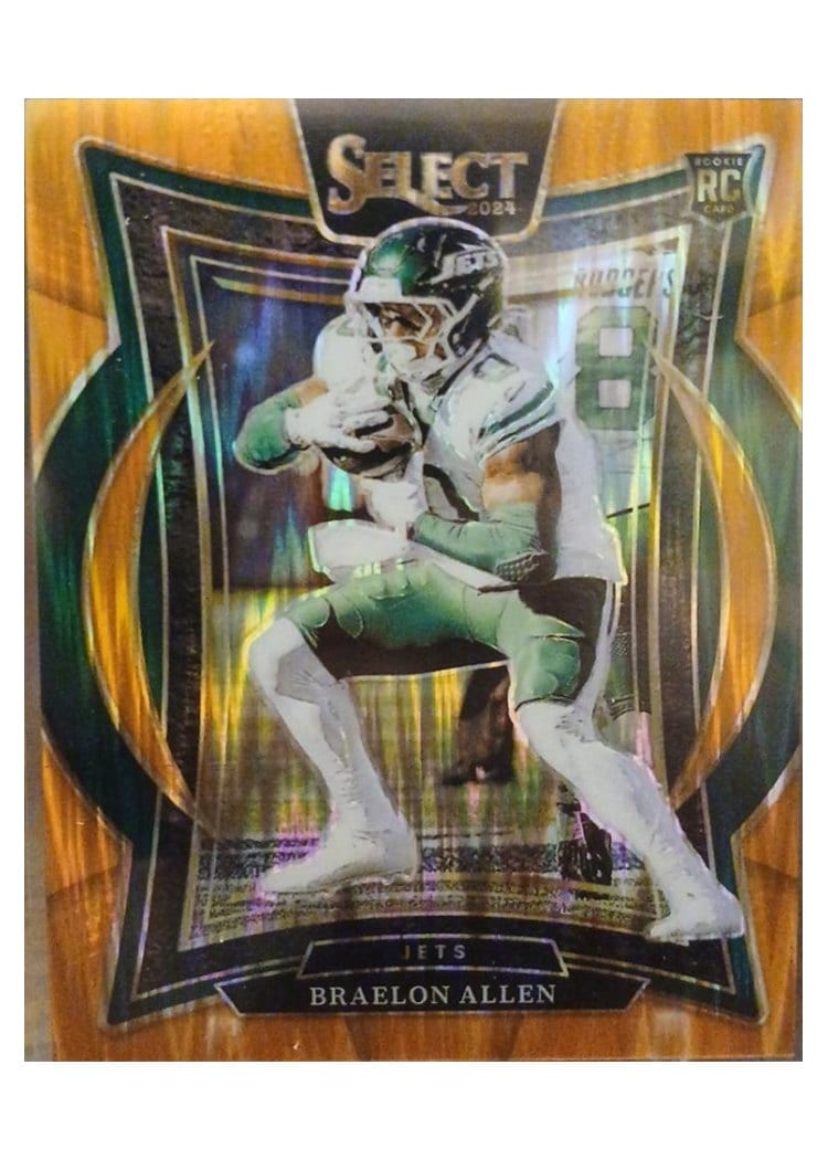 2024 Panini Select Base Set Braelon Allen #10 card