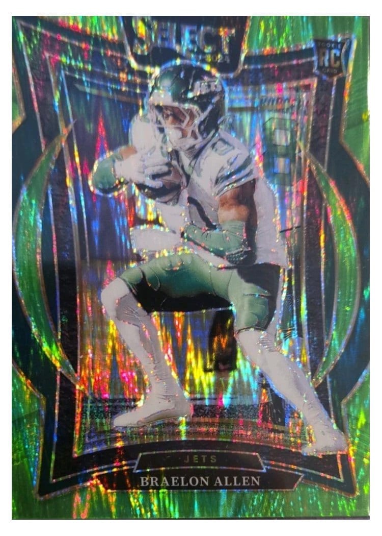 2024 Panini Select Base Set Braelon Allen #10 card