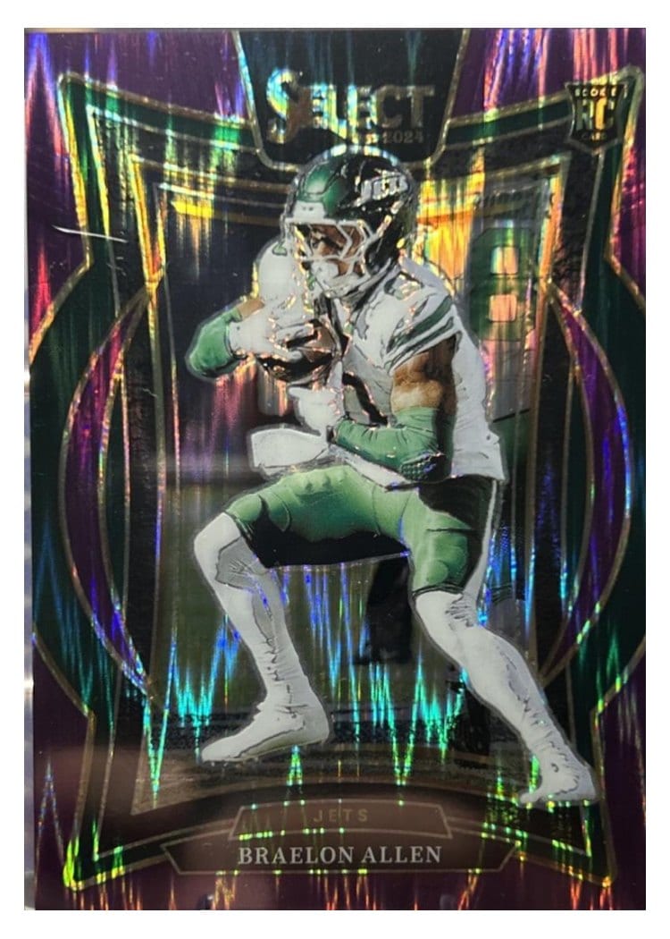 2024 Panini Select Base Set Braelon Allen #10 card