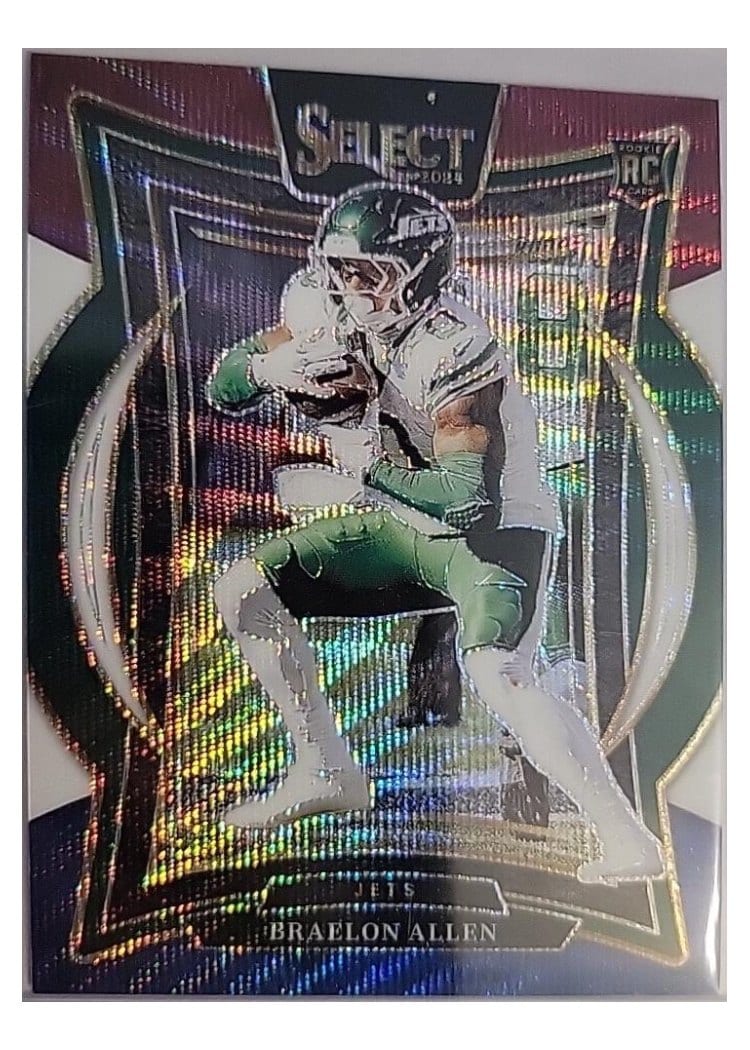 2024 Panini Select Base Set Braelon Allen #10 card